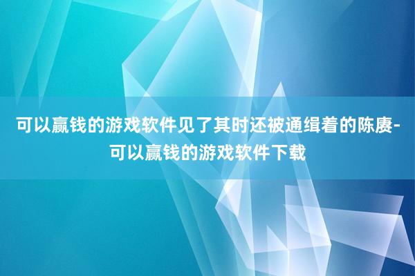 可以赢钱的游戏软件见了其时还被通缉着的陈赓-可以赢钱的游戏软件下载