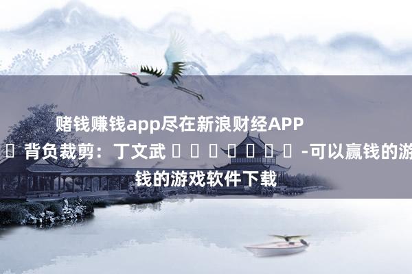 赌钱赚钱app尽在新浪财经APP 背负裁剪:丁文武 -可以赢钱的游戏软件下载